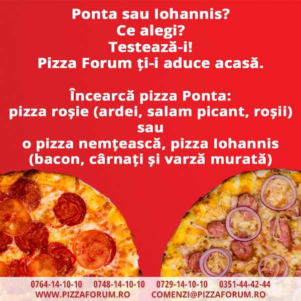 pizza ponta sau iohannis
