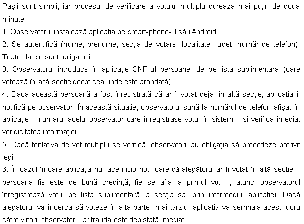 vot corect aplicatie 1