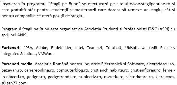 stagii pe bune 2