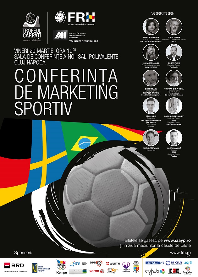 Afis bun Conferinta Marketing Sportiv Trofeul Carpati Cluj