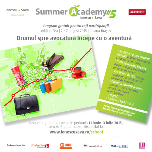Ionescu si Sava Summer Academy 2015